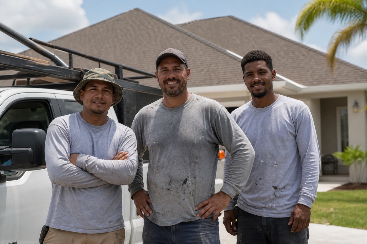 The Southern Roofing Company, Inc. crew